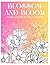 Adult Coloring Book: Blosso...