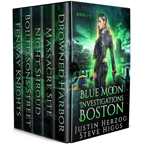 Blue Moon Investigations Boston: Books 1 - 5 (Blue Moon Investigations: Boston)