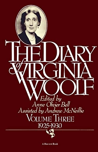 The Diary of Virginia Woolf, Volume Three: 1925-1930 (Paperback)