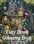 Fairy house colouring book