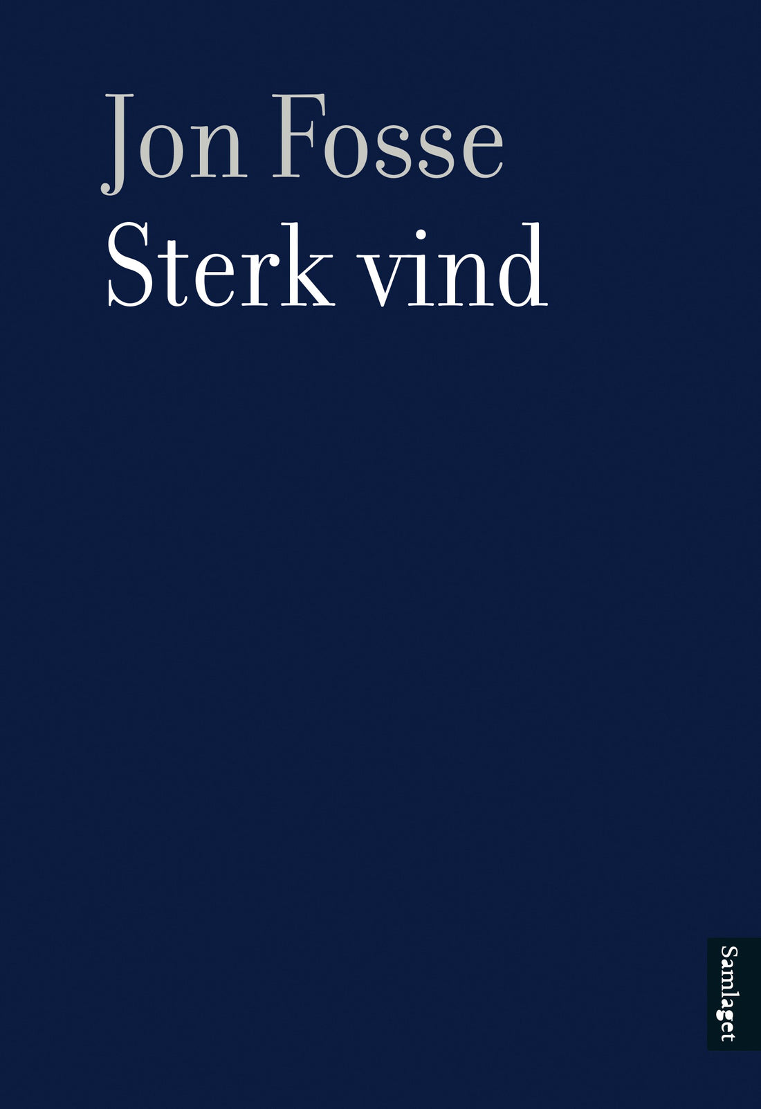 Sterk vind: eit scenisk dikt (Hardcover)