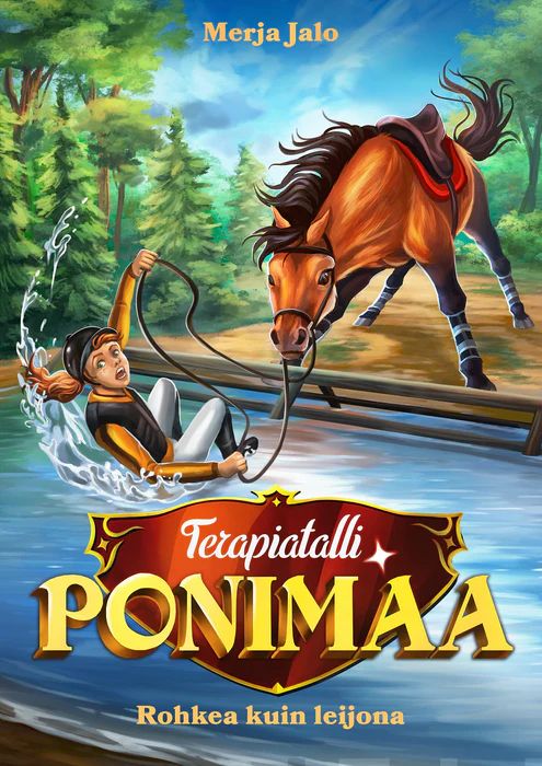 Rohkea kuin leijona (Terapiatalli Ponimaa #3)