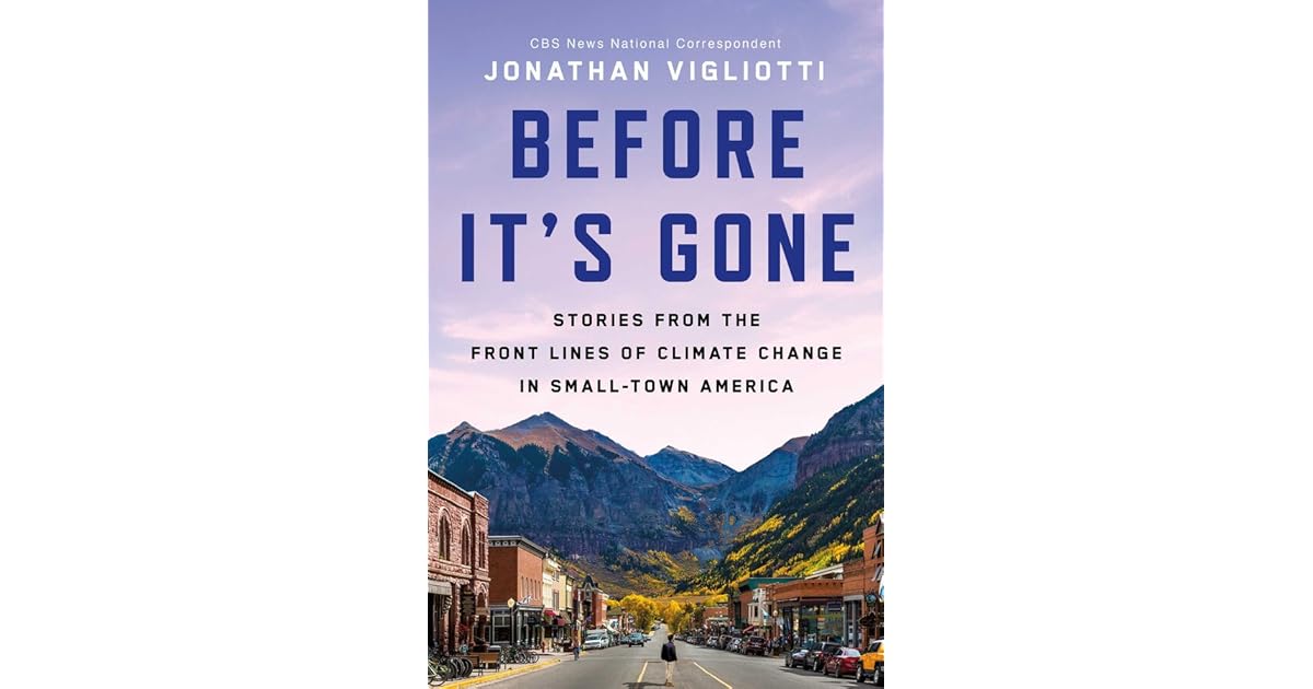 Book giveaway for Before It's Gone Stories from the Front Lines of