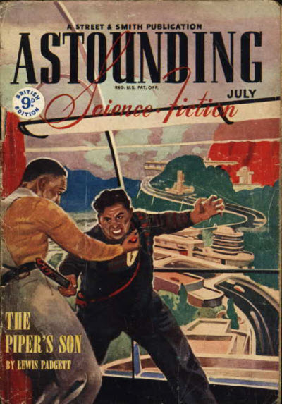 Astounding Science-Fiction, July 1945 - British edition (pulp)
