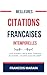 Meilleures citations francaises intemporelles by Francois Marain