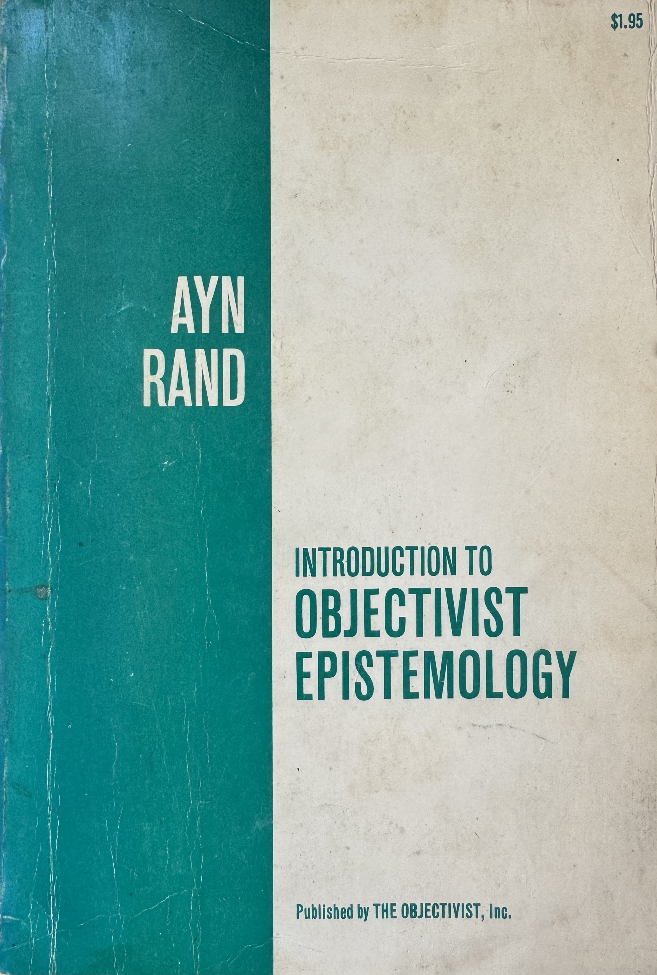 Introduction to objectivist epistemology