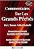 Commentaires sur les Grands...