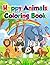 Happy Animals Coloring Book