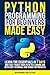 Python Programming for Beginners Made Easy by ModernMind Publications