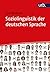 Soziolinguistik der deutsch...