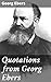 Quotations from Georg Ebers...