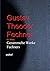 Gesammelte Werke Fechners by Gustav Theodor Fechner