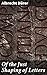 Of the Just Shaping of Letters: A Renaissance Guide to Calligraphic Perfection