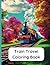 Train Travel Coloring Book
