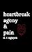 heartbreak agony & pain by D. R. Nguyen