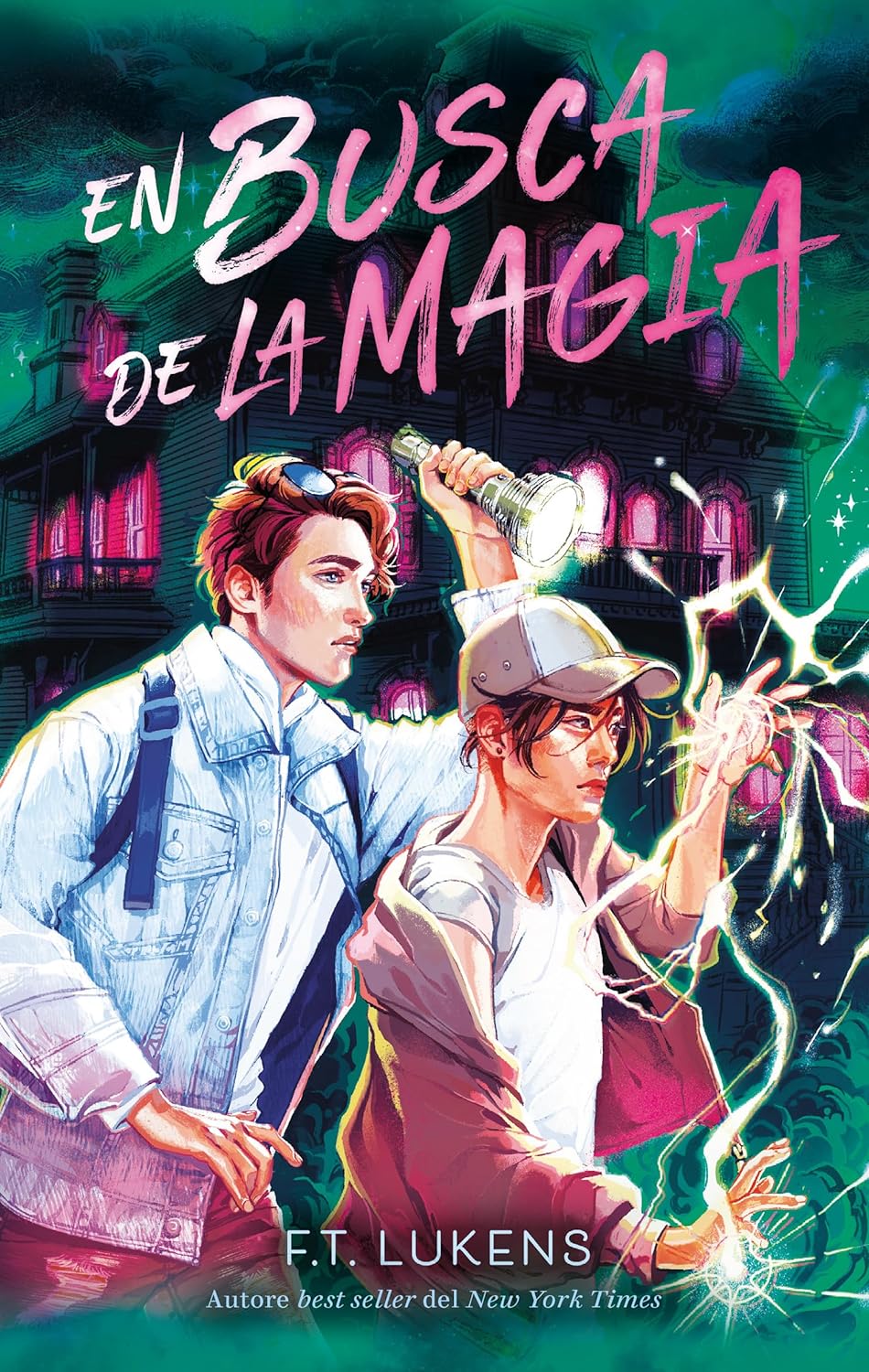 Portada de En busca de la magia, de F.T. Lukens