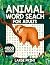 Animal Word Search For Adults