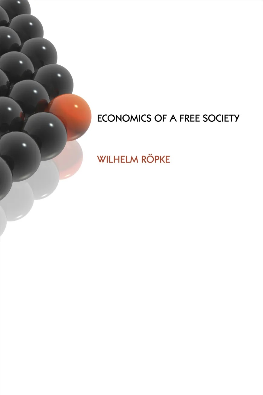 Economics of the Free Society