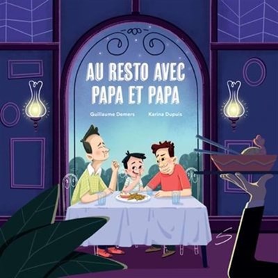 Au resto avec papa et papa (Paperback)