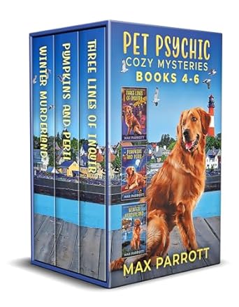 A Jaz and Luffy Cozy Mystery: Books 4-6 (Pet Psychic Cozy Mysteries Collection)