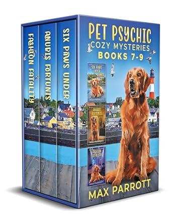 A Jaz and Luffy Cozy Mystery: Books 7-9 (Pet Psychic Cozy Mysteries Collection Book 3)