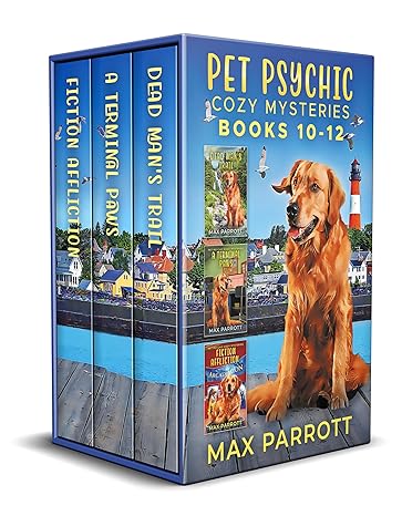 A Jaz and Luffy Cozy Mystery: Books 10-12 (Pet Psychic Cozy Mysteries Collection Book 4)