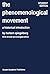 The Phenomenological Movement: A Historical Introduction