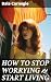 HOW TO STOP WORRYING & START LIVING by Dale Carnegie HOW TO STOP WORRYING & START LIVING by Dale Carnegie