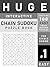 HUGE Interactive Easy Chain Sudoku Puzzle Book - Volume 1 (Kindle Scribe Only)