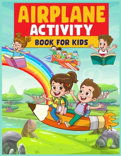 Let's soar to new heights with our Airplane Activity Book for Kids! (Paperback)