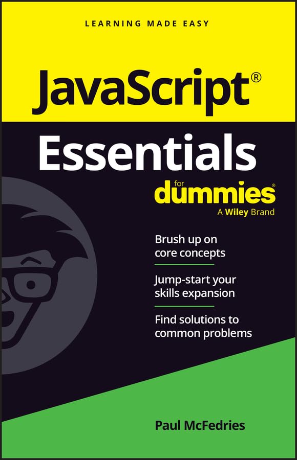 JavaScript Essentials For Dummies (Kindle Edition)