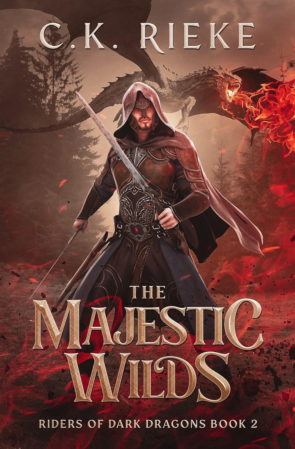The Majestic Wilds (Riders of Dark Dragons #2)