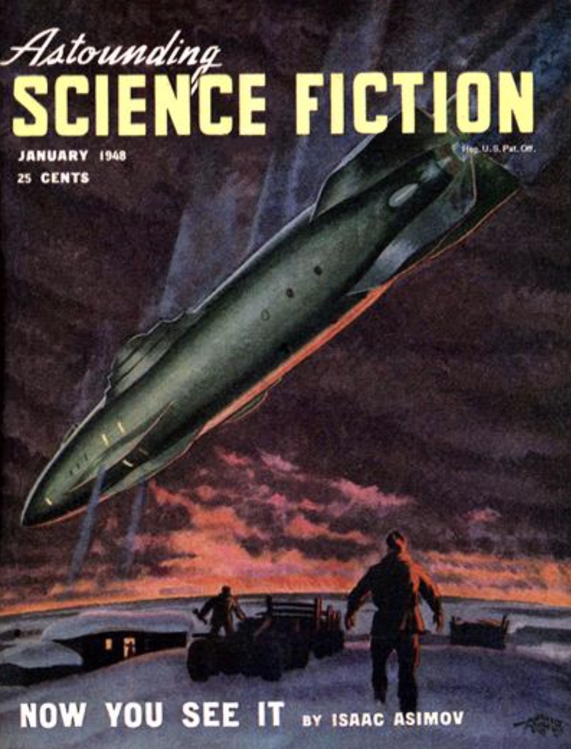 Astounding Science Fiction, Vol. 40, No. 5, January 1948 (digest magazine)
