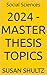 2024 - Master Thesis Topics...