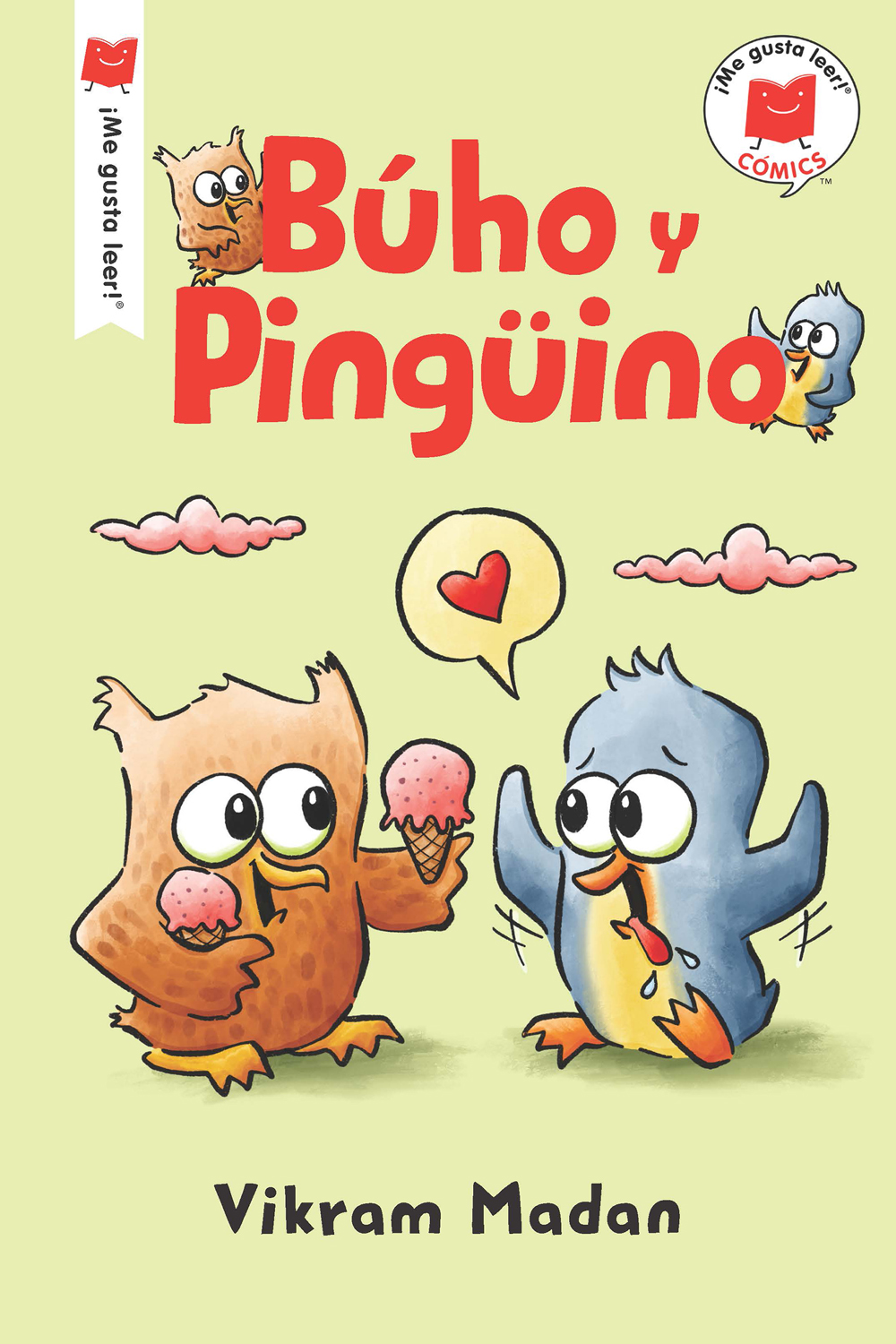 Búho y Pingüino (¡Me gusta leer! cómics) (Spanish Edition)