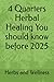 4 Quarters Herbal Healing Y...