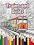 Trains and Buses coloring b...
