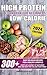 High Protein Low Calories Cookbook for Beginners by Simona Andrews