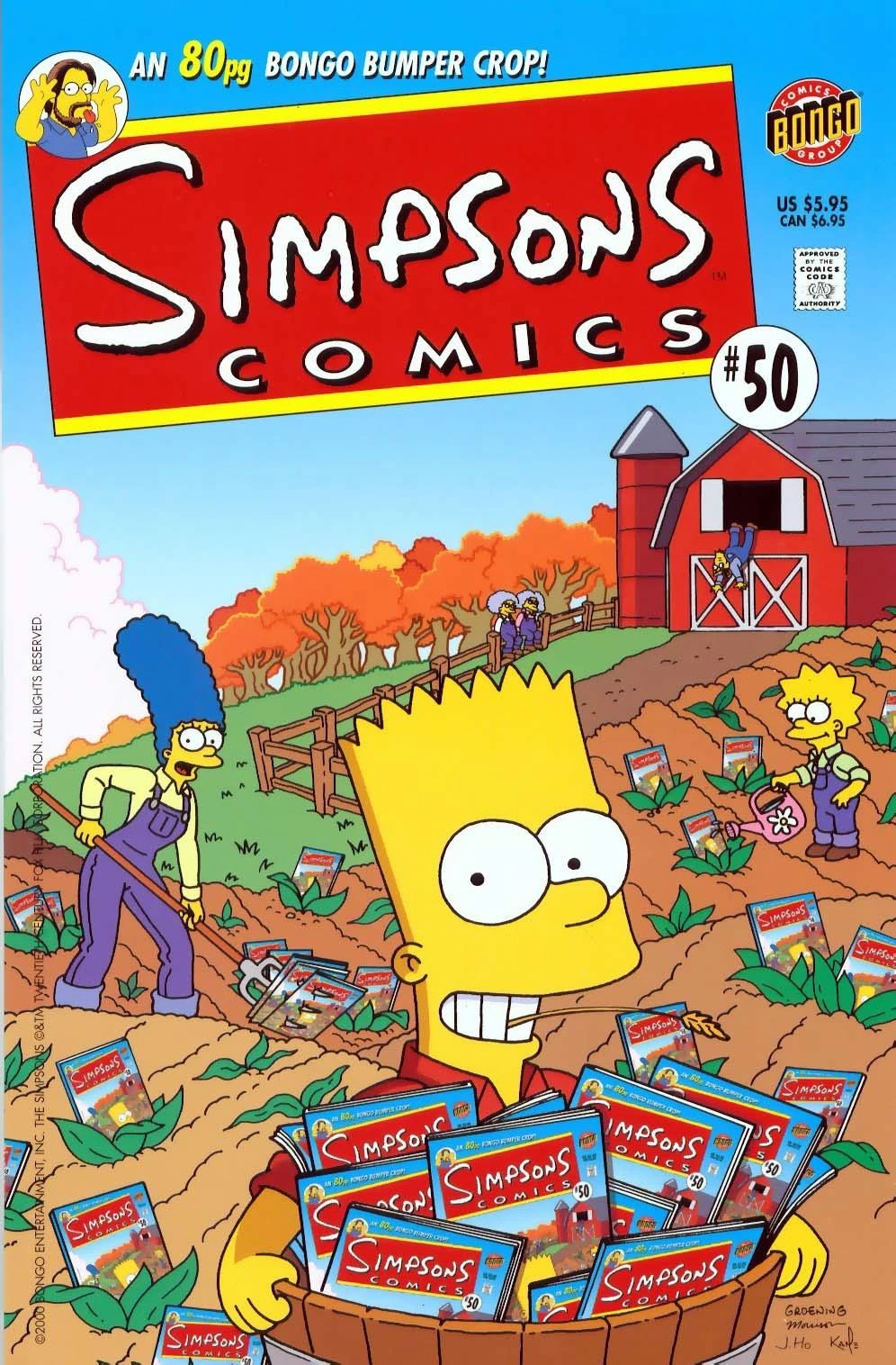 Simpsons Comics, #50