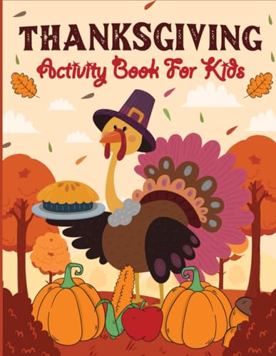 Thanksgiving Activity Book for Kids (Paperback)
