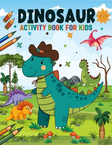 Dinosaur Activity Book for Kids (Paperback)