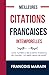 Meilleures citations franca...