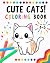Cute Cats Coloring Book for...