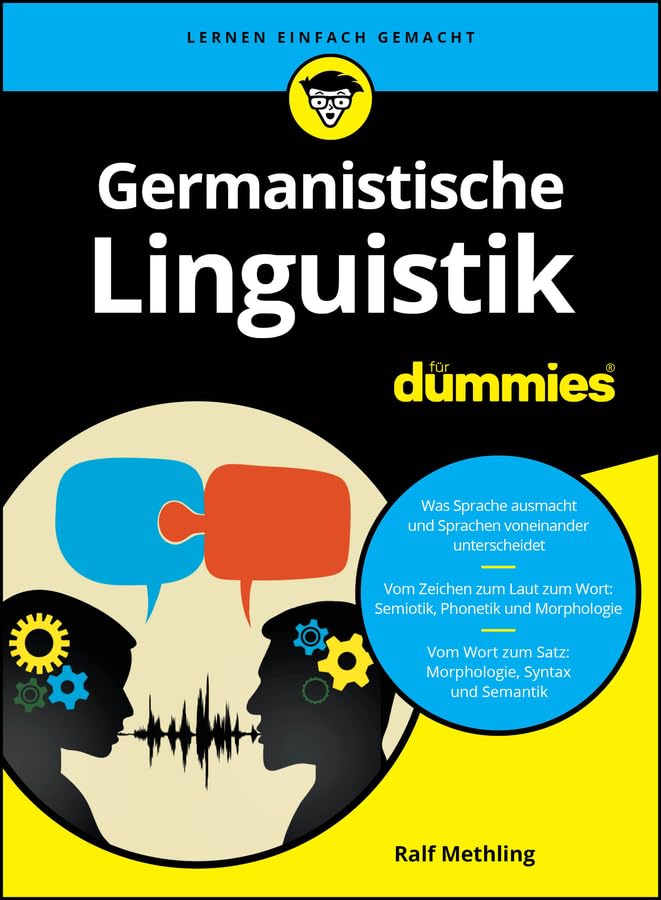 Germanistische Linguistik für Dummies (German Edition)