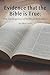 Evidence that the Bible is ...