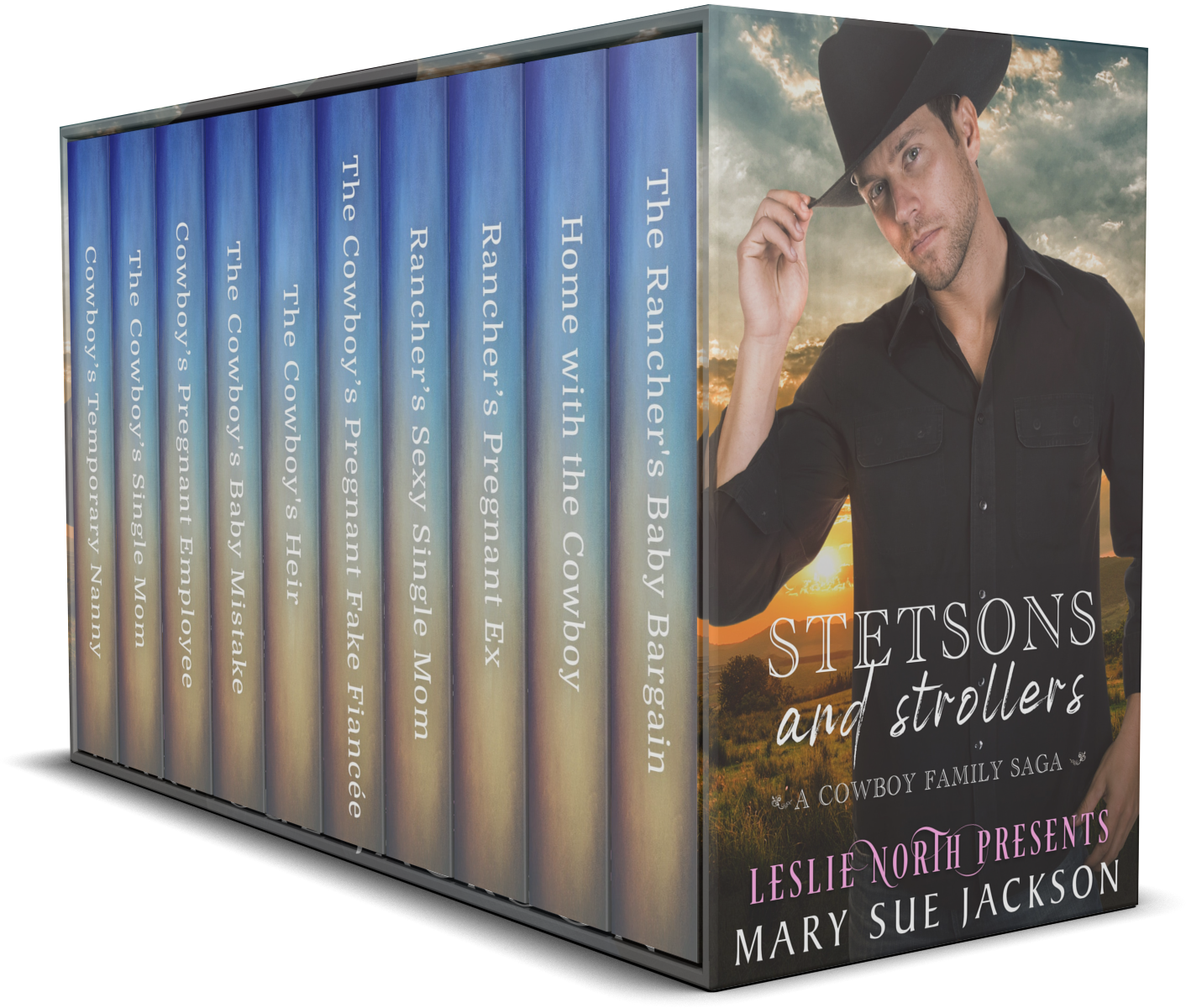 Stetsons and Strollers: A Cowboy Family Ten Book Boxset