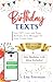 BIRTHDAY TEXTS: Easy DIY Co...