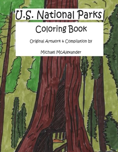 U.S. National Parks: Coloring Book (Paperback)