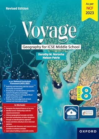 VOYAGE GEOGRAPHY ICSE MIDDLE SCHOOL 8