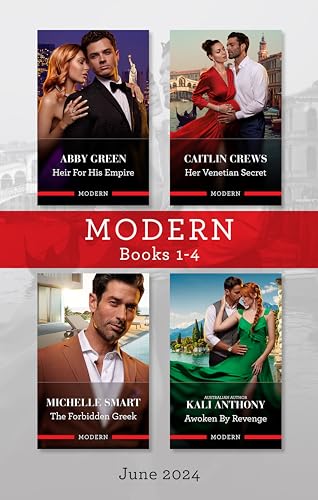 Modern Box Set 1-4 June 2024/Heir For His Empire/Her Venetian Secret/The Forbidden Greek/Awoken By Revenge (Kindle Edition)